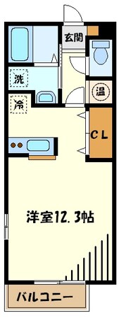 エスメゾン高槻の物件間取画像